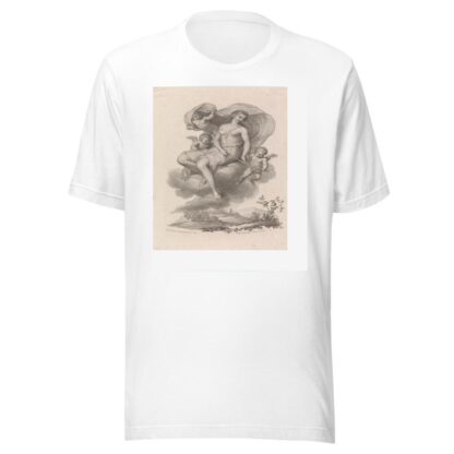 Venus with three Cupids in the Sky by Francis Vieira T-Shirt