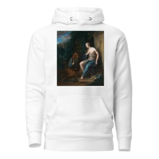 Vertumnus And Pomona by Follower of Adriaen van der Werff Hoodie