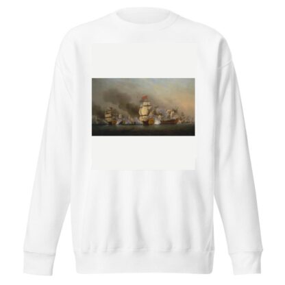 Vice Admiral Sir George Anson’s Victory off Cape Finisterre by Samuel Scott Sweatshirt