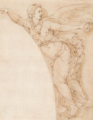 Victory holding a jug by Giulio Romano