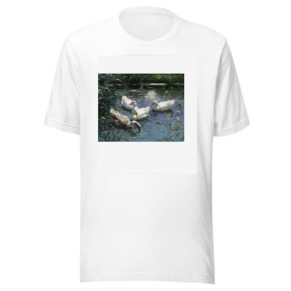Vier Enten im Teich by Alexander Koester T-Shirt