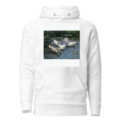 Vier Enten im Teich by Alexander Koester Hoodie