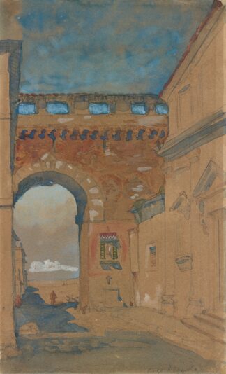 View from the Borgo Sant’Angelo by James Holland