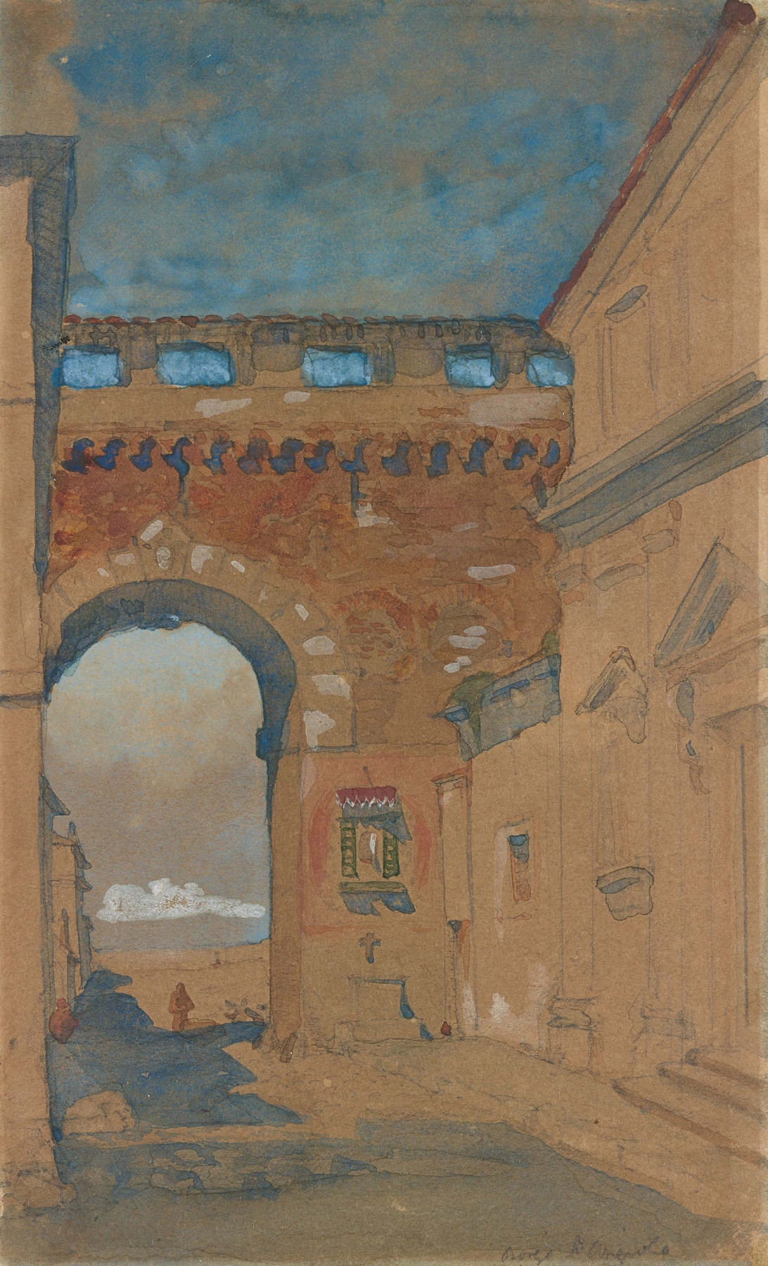 View from the Borgo Sant’Angelo by James Holland