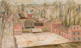 View of a small town by Tadeusz Makowski