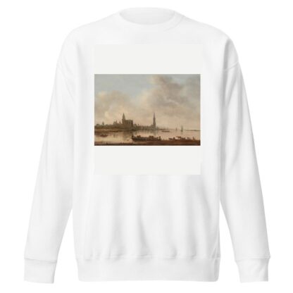View of Emmerich by Jan van Goyen Sweatshirt