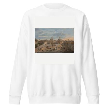 View Of Piazza Del Popolo, Rome by Giovanni Paolo Panini Sweatshirt