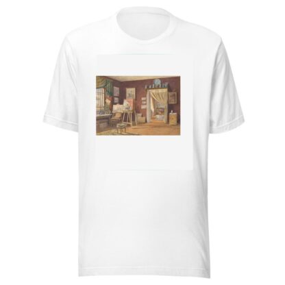 View of the Artist’s Atelier by Friedrich Carl von Scheidlin T-Shirt