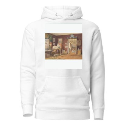 View of the Artist’s Atelier by Friedrich Carl von Scheidlin Hoodie