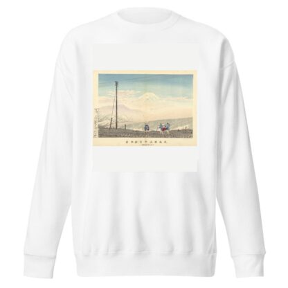 View Of The Fuji In The Hakone Mountains by Kobayashi Kiyochika Sweatshirt