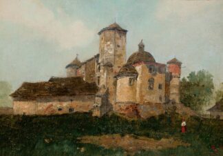View of the Wiśnicz Castle from the Chapel’s Side by Stanisław Fabijański