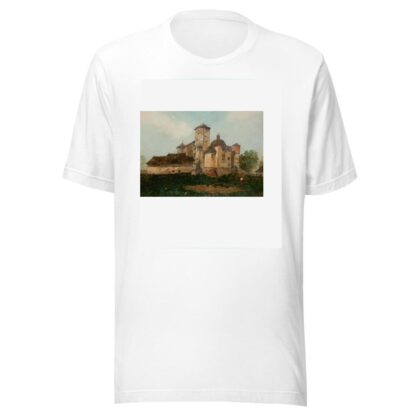 View of the Wiśnicz Castle from the Chapel’s Side by Stanisław Fabijański T-Shirt