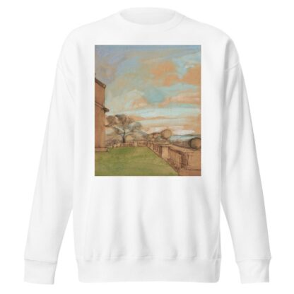 View of Windlestone Hall by Sir William Eden Sweatshirt