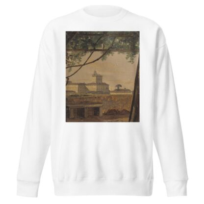 View to the Quirinal from the Villa Malta, Rome by Gustaf Söderberg Sweatshirt