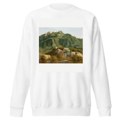Village on the Island of Ischia by Sébastien Norblin de la Gourdaine Sweatshirt