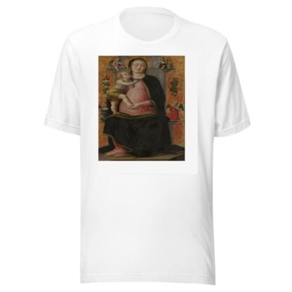 Virgin and Child Enthroned by Antonio Vivarini T-Shirt