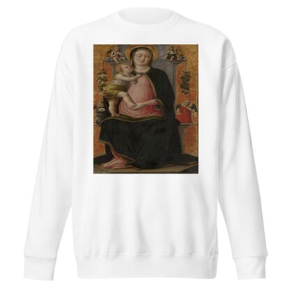 Virgin and Child Enthroned by Antonio Vivarini Sweatshirt