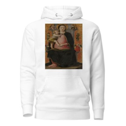 Virgin and Child Enthroned by Antonio Vivarini Hoodie