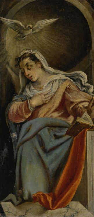 Virgin of the Annunciation by Jacopo Bassano