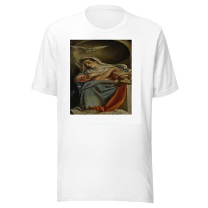 Virgin of the Annunciation by Jacopo Bassano T-Shirt