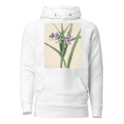 Virginia Spiderwort by Mary Vaux Walcott Hoodie