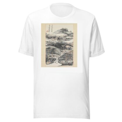 Visiting a Friend in Autumn by Okada Beisanjin T-Shirt