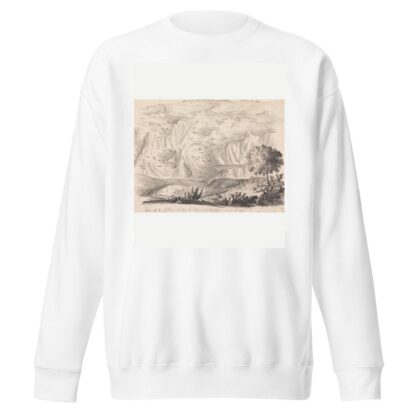 Vue de la Colline Entre le Tonnelles & Lar Prês de Spa by Henry Swinburne Sweatshirt