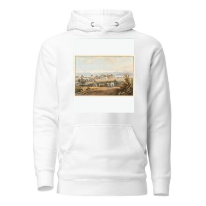 Vue de Montmirail et de ses environs by Gabriel Lory the Younger Hoodie