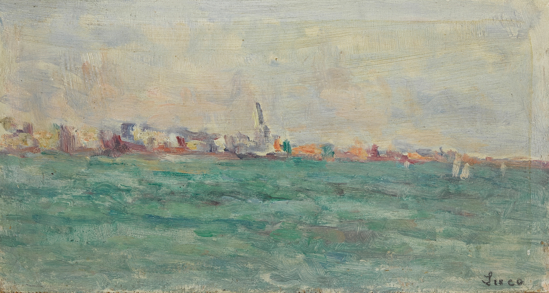 Vue de Paramé by Maximilien Luce