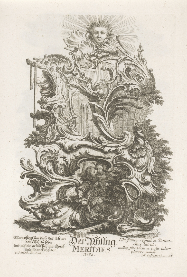 Vulcan and Bacchus by Jakob Wangner