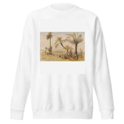 Wady Halfen, Egypt by Edward Lear Sweatshirt