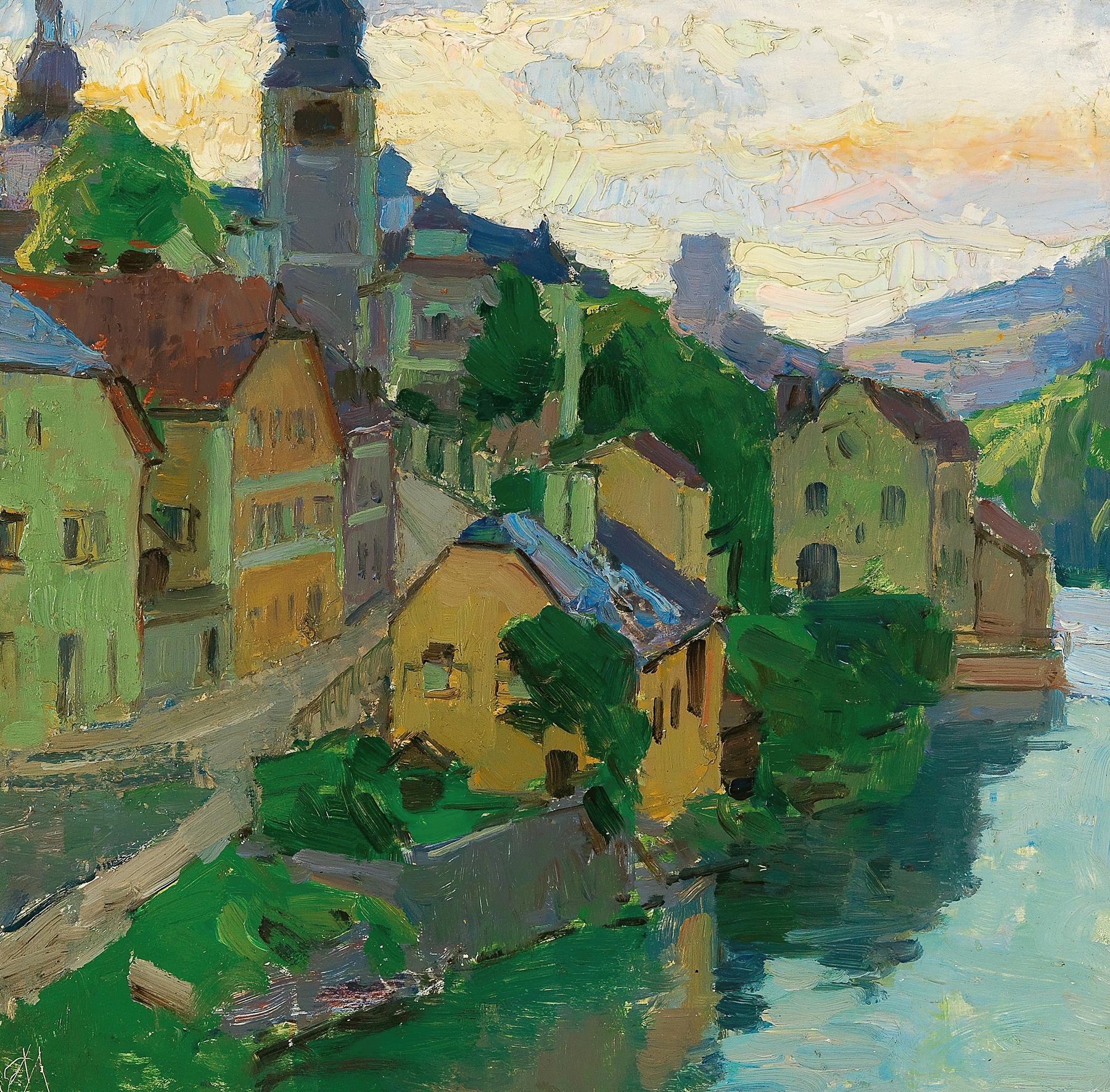 Waidhofen an der Ybbs by Carl Moll