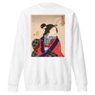 Wanting to Meet Someone; A Courtesan of the Kaei Period by Tsukioka Yoshitoshi Sweatshirt