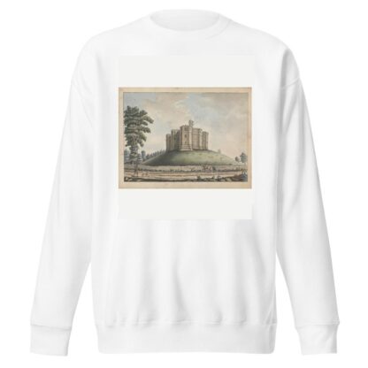 Warkworth Castle, Northumberland by William Beilby Sweatshirt