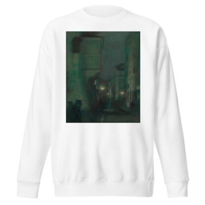 Wąski Dunaj nocą by Józef Pankiewicz Sweatshirt