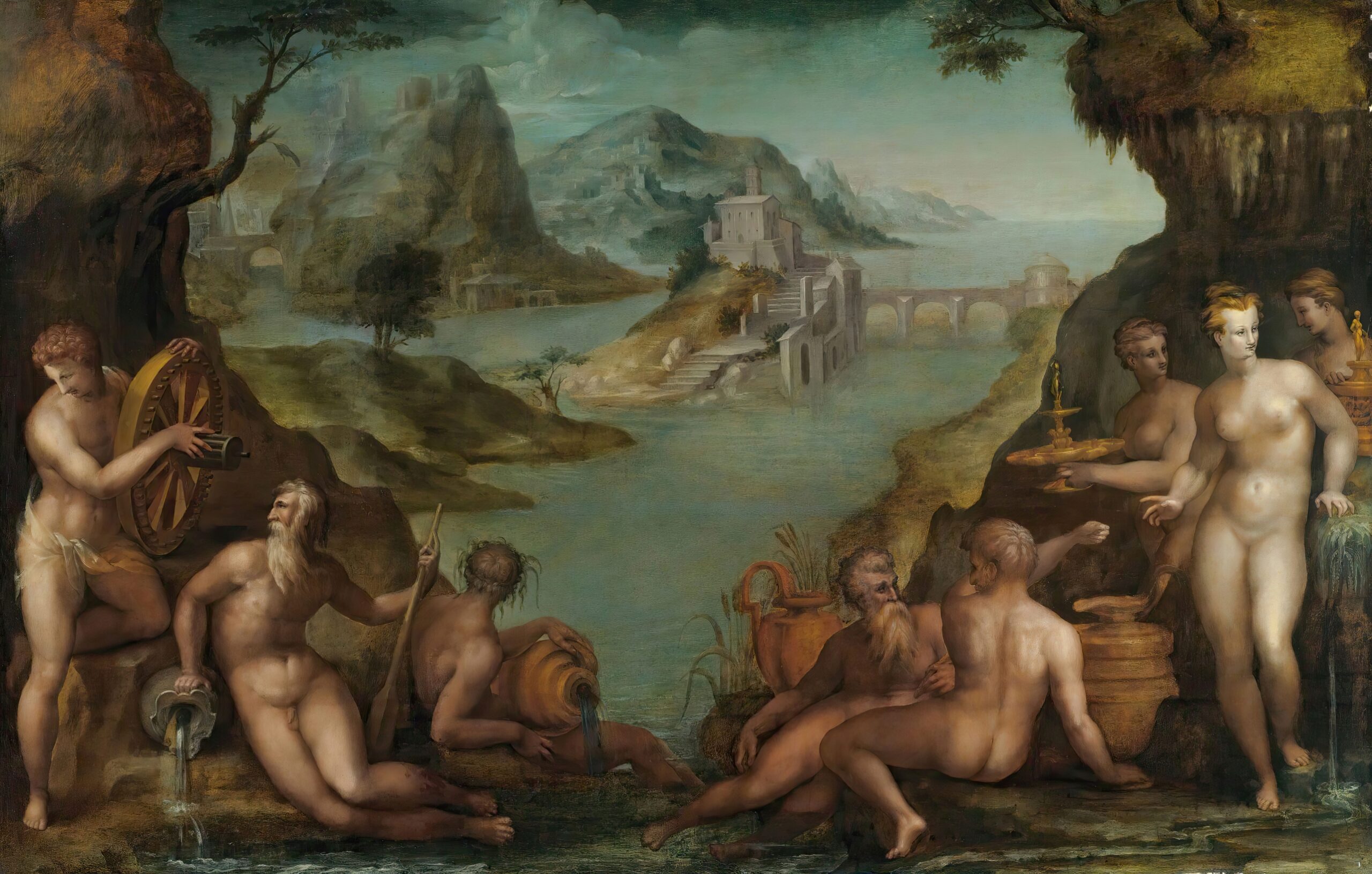 Water Deities by Francesco Morandini