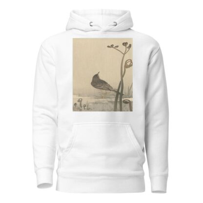 Water squeaker by Ohara Koson Hoodie