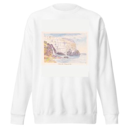 Watering place St. Mary’s of the Azores by Charles Hamilton Smith Sweatshirt