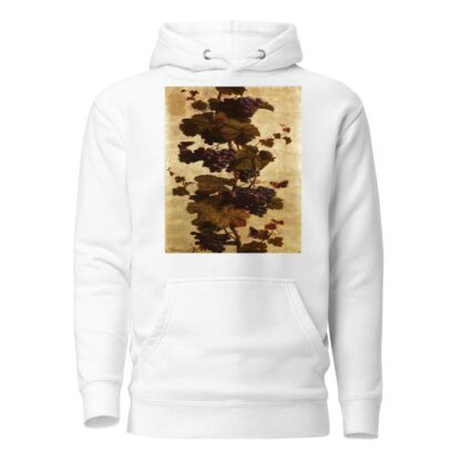 Weinreben, weiß und rot by William Hughes Hoodie
