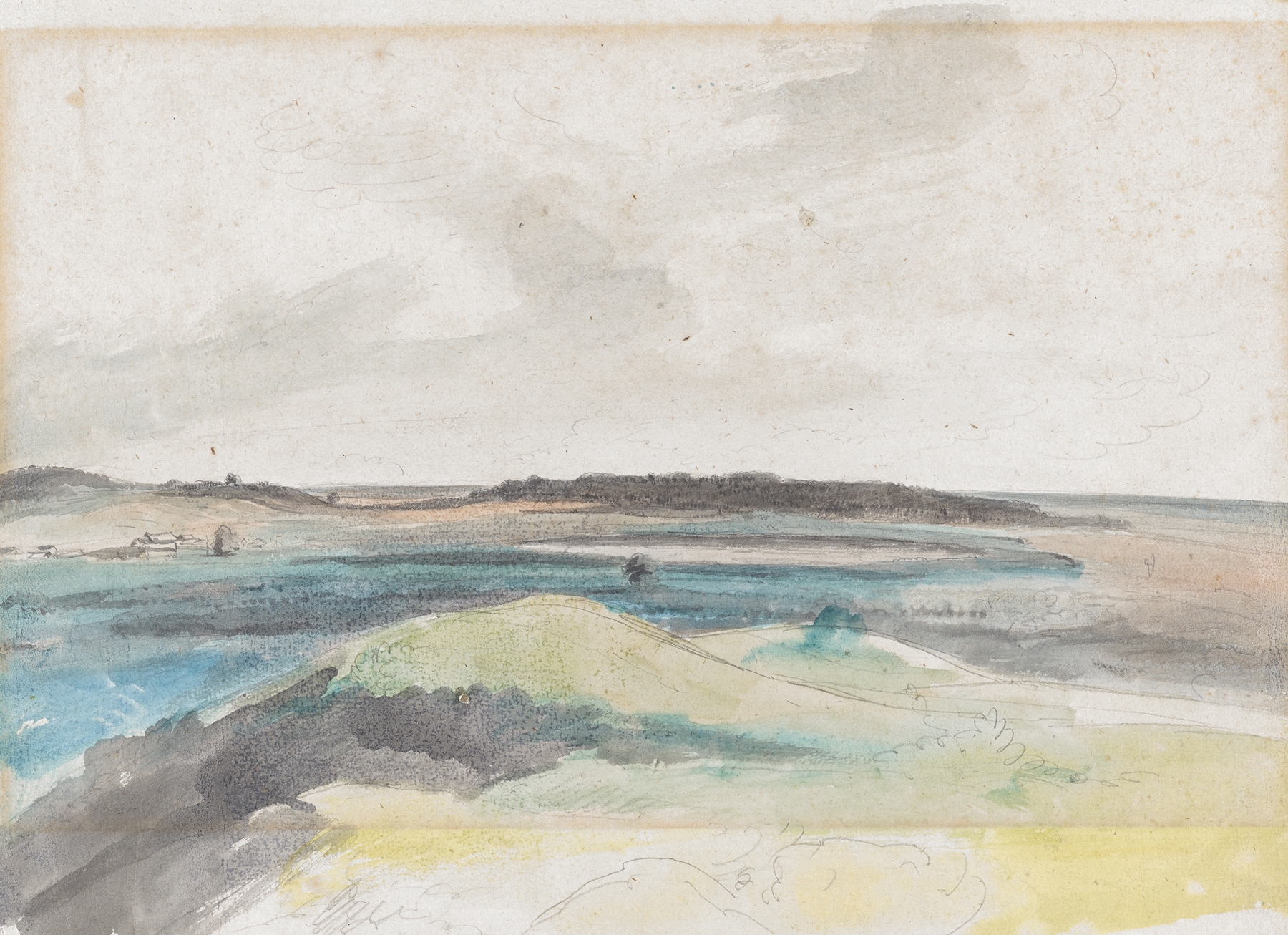 Weite nordische Landschaft by Jakob Christoph Miville