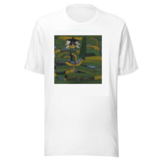 White Blossom in the Garden by Paul Klee T-Shirt