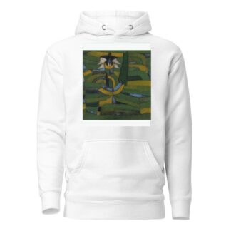 White Blossom in the Garden by Paul Klee Hoodie