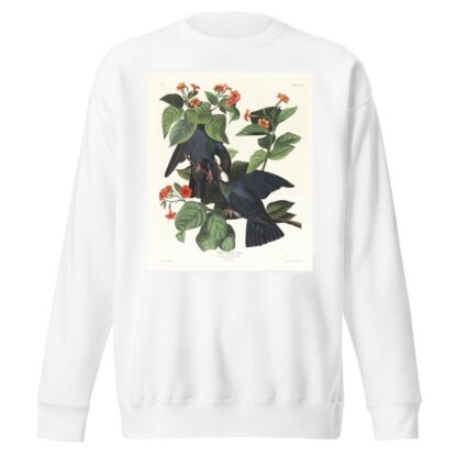 White-crowned pigeon by John James Audubon Sweatshirt