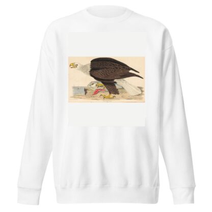 White-headed Eagle by Alexander Wilson Sweatshirt
