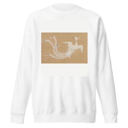 White Phoenix by Kamisaka Sekka Sweatshirt