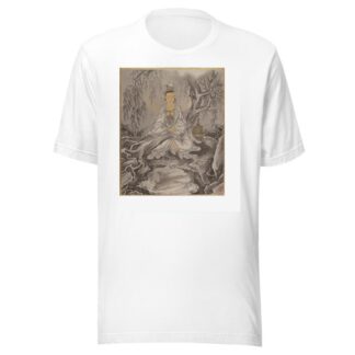 White-Robed Kannon by Kawanabe Kyōsai T-Shirt