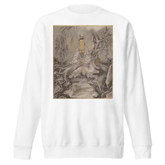 White-Robed Kannon by Kawanabe Kyōsai Sweatshirt