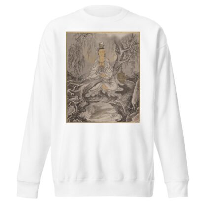 White-Robed Kannon by Kawanabe Kyōsai Sweatshirt
