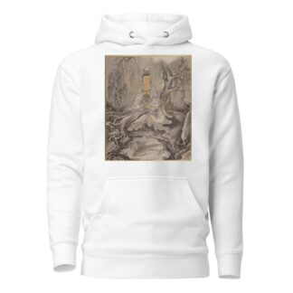 White-Robed Kannon by Kawanabe Kyōsai Hoodie