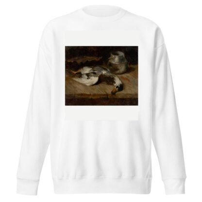 Wildente und Blechdose by Carl Schuch Sweatshirt
